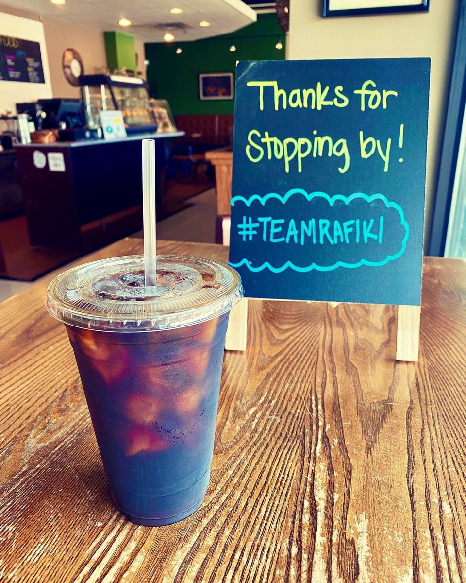 Indulging in the smooth &amp; rich flavors of Rafiki Coffee &amp; Cafe’s #ColdBrew has become a daily ritual! 

The low acidity &amp; long steeping process create a refreshing &amp; bold taste that simply cannot be matched! It is the perfect pick-me-up for a busy day! 

#RafikiCoffee #ColdBrew