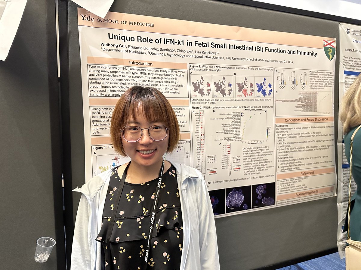 Konnikova lab (@lizakonnikova) on Twitter photo Congrats to Weihong Gu representing our group during the FOCIS meeting today. <a href="/FOCISimmunology/">FOCIS</a> <a href="/YaleMed/">Yale School of Medicine</a> <a href="/YalePediatrics/">Yale Pediatrics</a> Congrats to Weihong Gu representing our group during the FOCIS meeting today. <a href="/FOCISimmunology/">FOCIS</a> <a href="/YaleMed/">Yale School of Medicine</a> <a href="/YalePediatrics/">Yale Pediatrics</a>