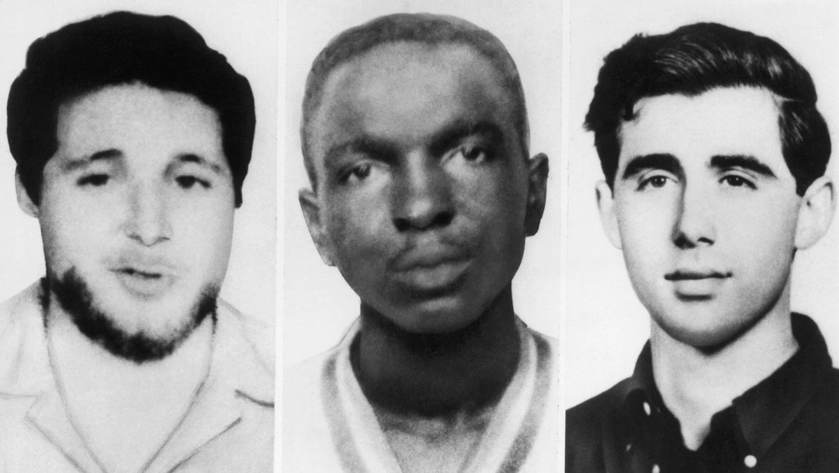 #OTD in 1964, Schwerner, Chaney and Goodman — 2 Jews and an African-American — who were standing up for the sacred idea of democracy paid the ultimate price.

Today — and indeed, everyday — we honor their patriotism by fighting for our democracy.