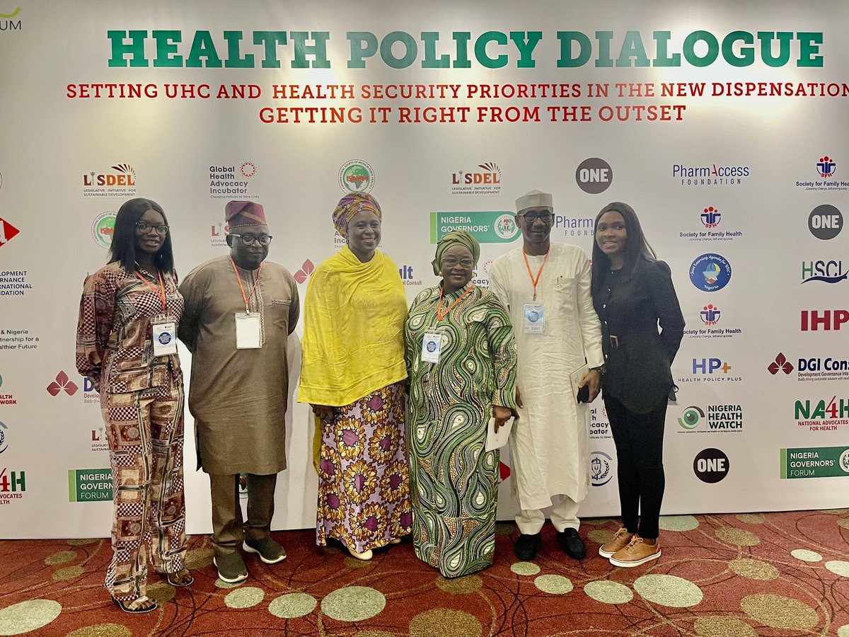 On JUNE 21, 2023 I ATTENDED THE HEALTH POLICY DIALOGUE SETTING UHC AND HEALTH SECURITY PRIORITIES IN THE NEW DISPENSATION: GETTING IT RIGHT FROM THE OUTSET @MayeNigeria @AHBNetwork @NigCancer_NCS @AminuMagashiG @WHO @Fmohnigeria @IshakLawal1 @nighealthwatch @aproko_doctor