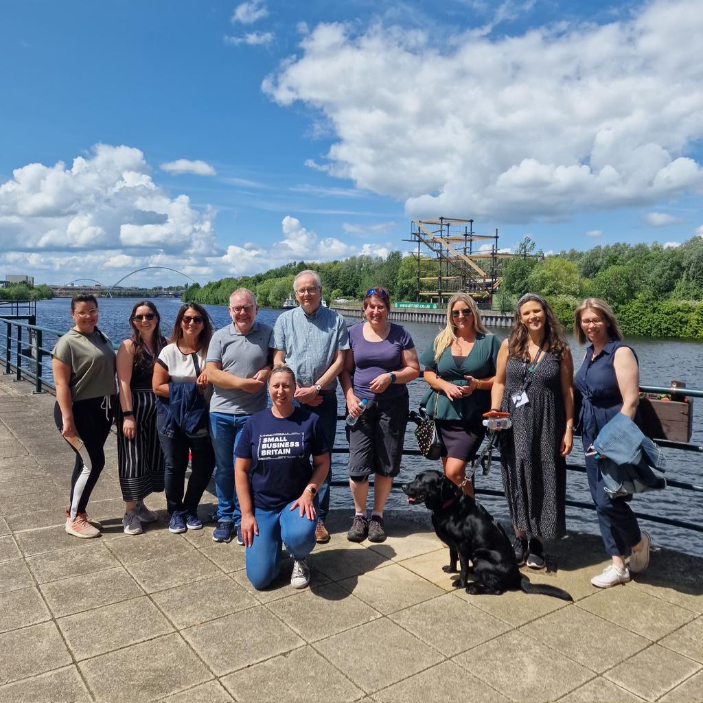 BentleysCoulby's tweet image. The weather held for our @britainsmallbiz #Netwalk in partnership with @BTBusiness around the beautiful Tees river.
It was great to see everyone inc @BarbourCoaching @louisegilbey @ProjectEscapeUK. Thanks for coming. Looking forward to July&apos;s event already. Details to follow soon