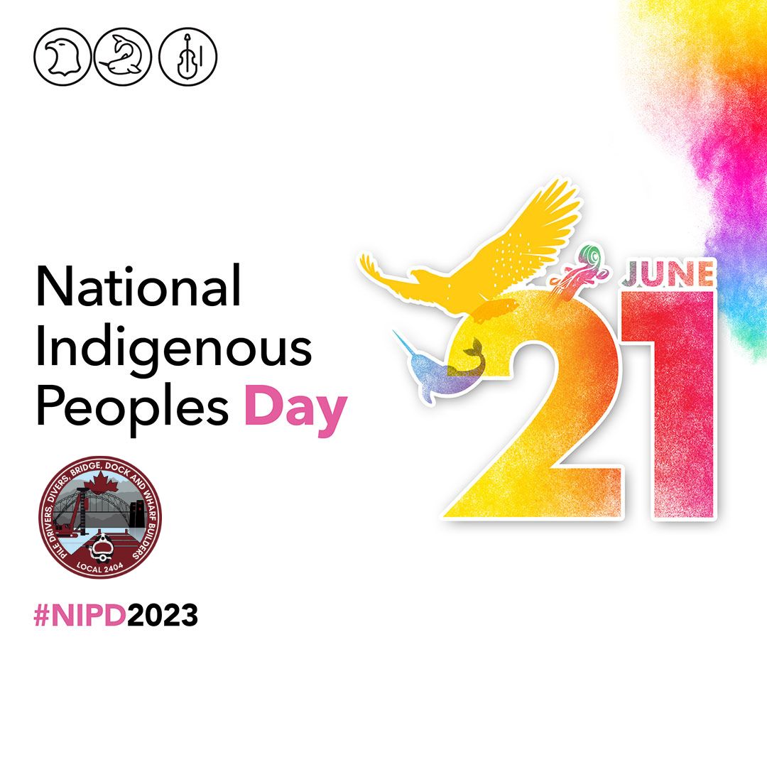 June 21- Indigenous Peoples Day

This is a Day that Celebrates and Recognizes First Nations, Metis and Inuit Cultures. It is observed on the 21 of June to recognize the Summer Solstice, the day of maximum daylight, and its importance to Indigenous Peoples.

#NIPD2023