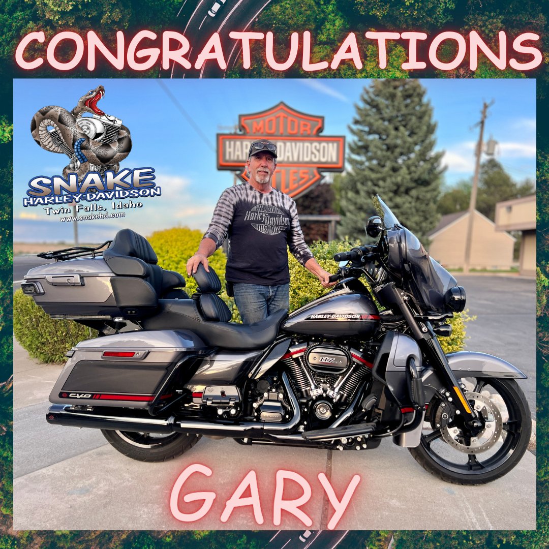Congratulations Gary!

 #snakeharleydavidson #snakehd #twinfallsidaho #HarleyDavidson #newowner #harleylife #welcometothefamily #thankyou #snakehdfamily #Congratulations