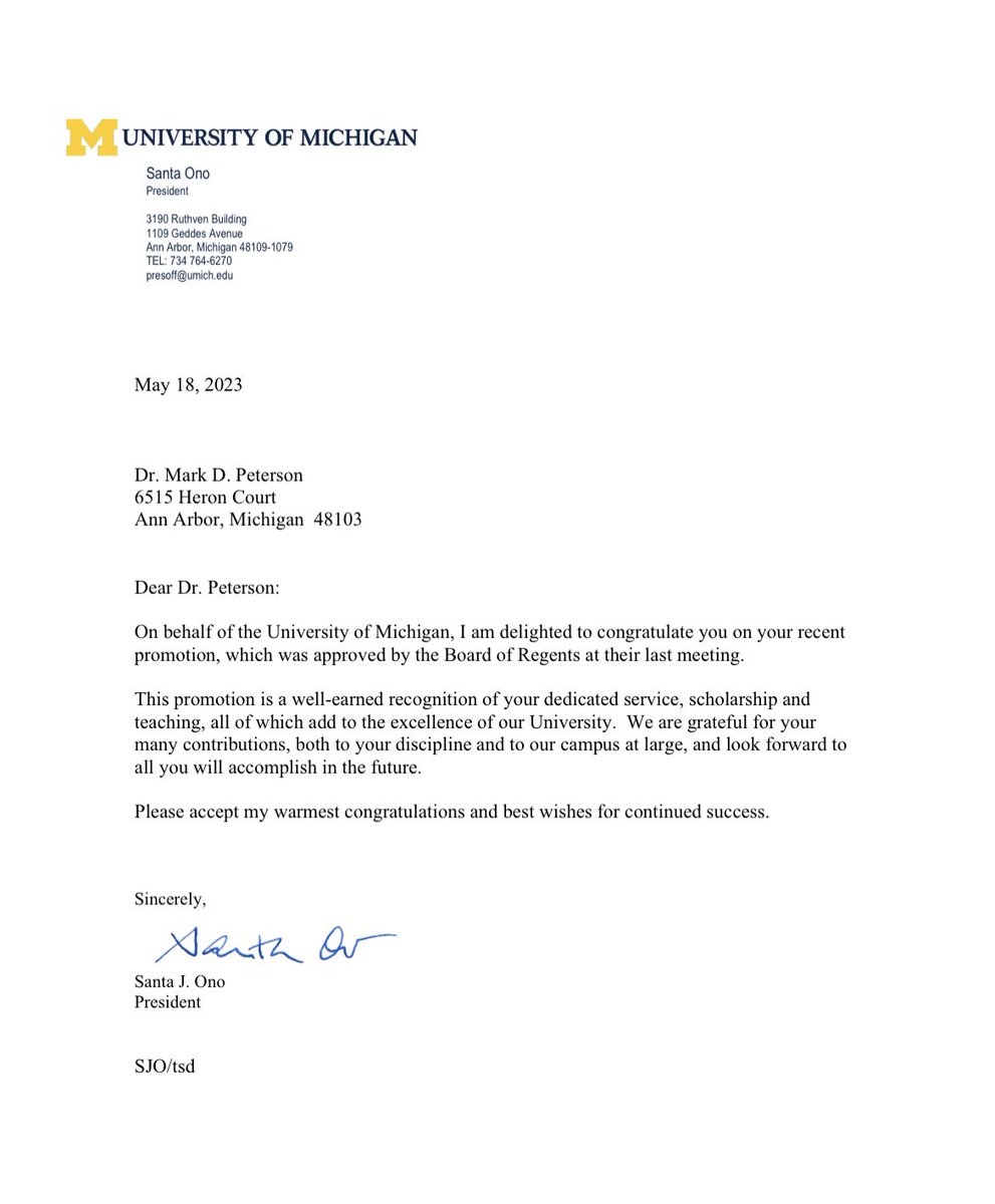 Those who stay… Go Blue! 

So proud to be a part of this great institution. 
#umich #umichmedicine <a href="/SantaJOno/">Santa Ono</a>