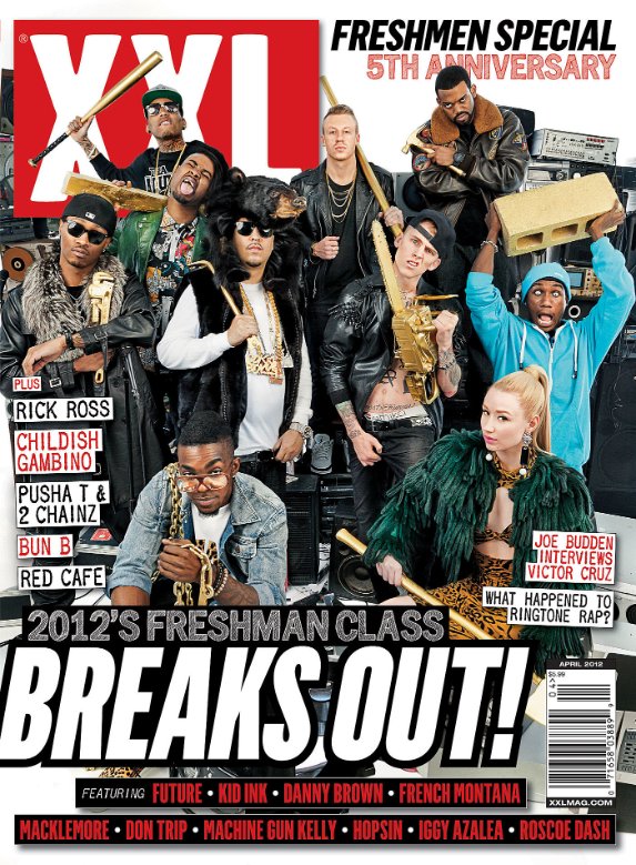 2012 XXL Freshman Class 🎓 🏆 Future 🏆 Iggy Azalea 🏆 Macklemore 🏆 Danny Brown 🏆 French Montana 🏆 Kid Ink 🏆 Don Trip 🏆 Hopsin 🏆 Roscoe Dash