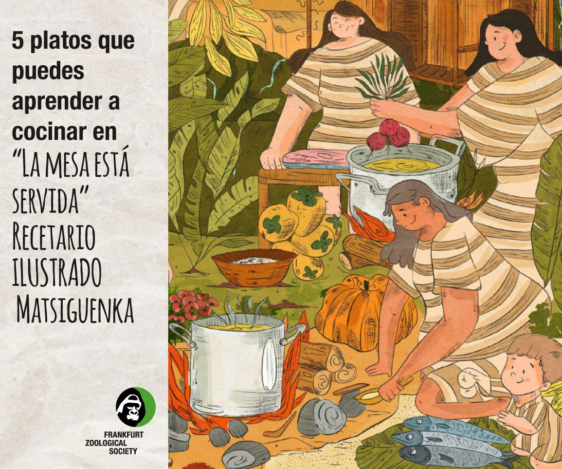 fzsperu's tweet photo. Descubre algunos de los platillos que alberga el #recetario ilustrado"La mesa está servida". 📷Este documento se realizó con la participación de mujeres de las comunidades, y con el apoyo de @SERNANP  y #FENAMAD. Descárgalo aquí: https://t.co/9gpVqje936 (1/7) https://t.co/m6qFl1sNfF