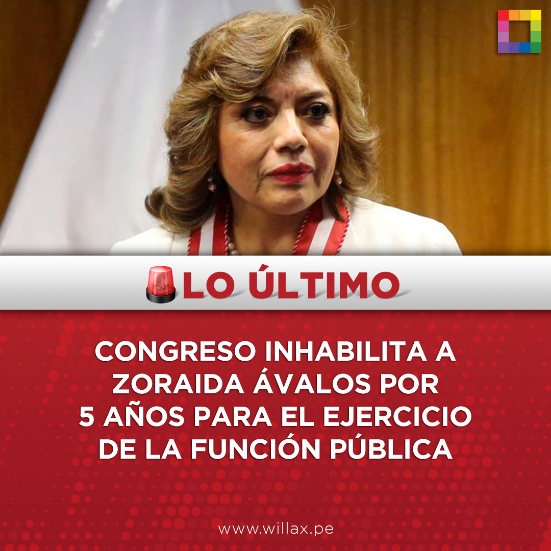 willaxtv's tweet photo. #LOÚLTIMO | Ávalos fue denunciada por haber blindado al golpista expresidente Pedro Castillo.

Lee más aquí 👉 https://t.co/tUZZNhEw9v https://t.co/F7rIfVb7dL