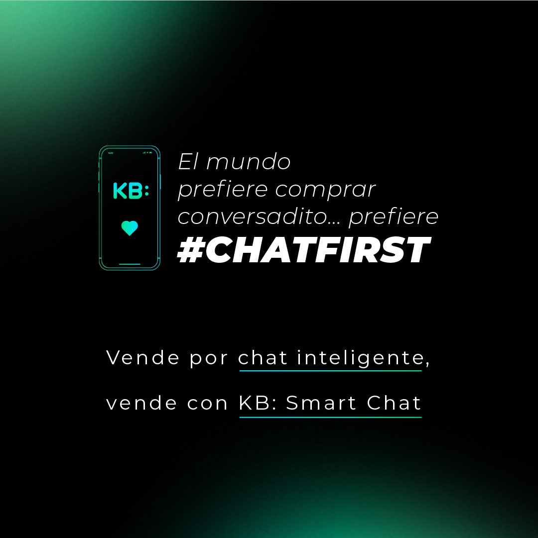 BIKY_ai's tweet photo. El 61% de las personas que compran online prefieren hacerlo por chat, pero aquí viene el detalle: si no lo haces bien, estás perdiendo intenciones de ventas y dinero. 💀💸
Por eso, si el mundo prefiere comprar conversadito, no pierdas más oportunidades y vende #ChatFirst 🤩 https://t.co/UMfVRTYVf6