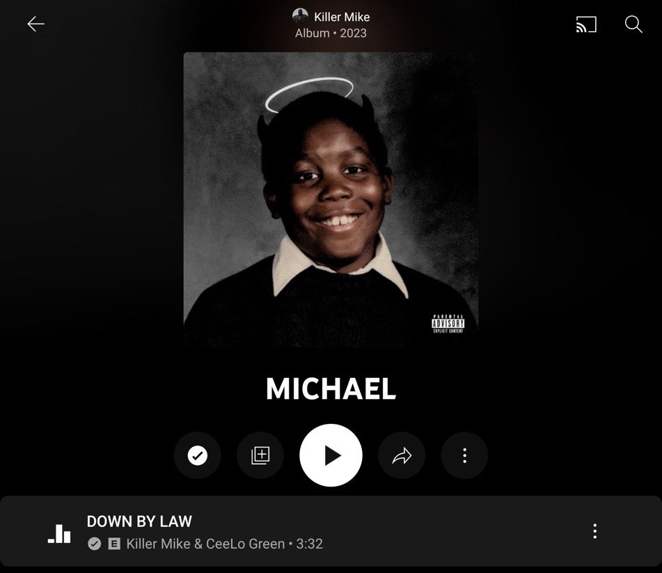 I can’t even get past the first song. I keep pulling it back. <a href="/KillerMike/">Killer Mike</a>