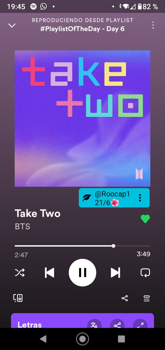 Roocap1's tweet photo. Tardesss volviendo a casita a matear🥰 (y a prender YT 🤭)
Cómo están? Seguimos de re-comeback??
TAKE TWO OUT NOW
TAKE TWO FOR TAKE TWO
#LetsTakeTwoAgain https://t.co/9GXpGlFI3r