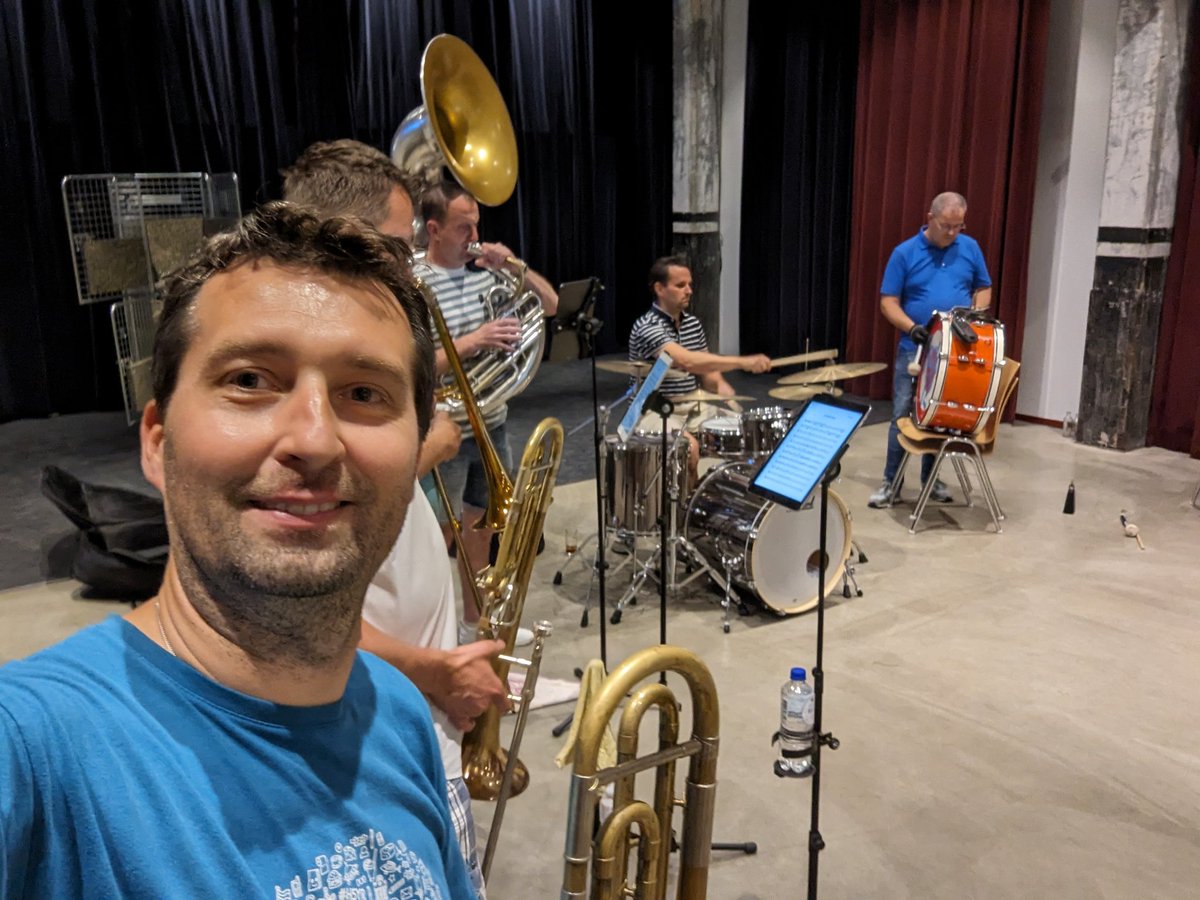 Getting used to the normal life again 🎉 #bringintheband #cg23 #umbraco