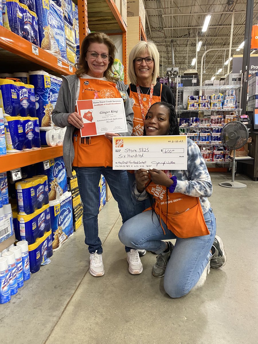 Jennifer Wallace (@jwall5wallace) on Twitter photo Congrats 🎉 Team 3825 for Hitting your May MTD Credit Goal earning the Fun Fund Contest Payout! Outstanding Job! @Sean_Monty_ <a href="/wendyrr7/">THD@WendyRamjas</a> <a href="/ThompsonRandol/">Randol Thompson</a> Congrats 🎉 Team 3825 for Hitting your May MTD Credit Goal earning the Fun Fund Contest Payout! Outstanding Job! @Sean_Monty_ <a href="/wendyrr7/">THD@WendyRamjas</a> <a href="/ThompsonRandol/">Randol Thompson</a>