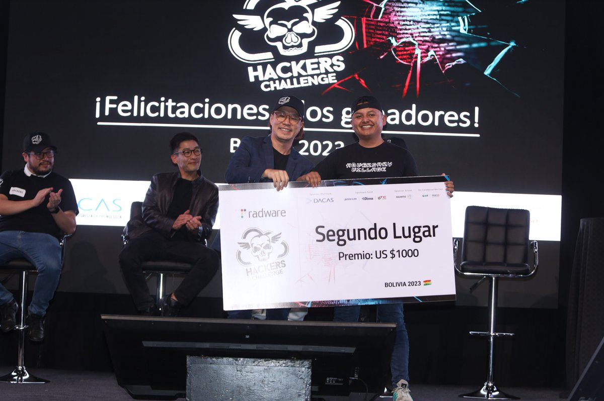 hackerschalleng's tweet image. Felicitaciones a los #hackers que han enfrentado a varios expertos en ciberseguridad de Radware, quienes han utilizado las soluciones de la empresa para bloquear con éxito los ataques maliciosos. 
👊 ¡Gracias a todos los participantes! 🚀 #hackerschallenge #hackerschallenge2023