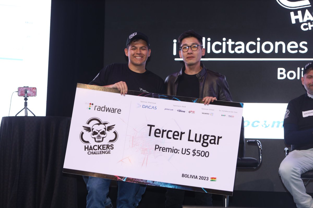 hackerschalleng's tweet image. Felicitaciones a los #hackers que han enfrentado a varios expertos en ciberseguridad de Radware, quienes han utilizado las soluciones de la empresa para bloquear con éxito los ataques maliciosos. 
👊 ¡Gracias a todos los participantes! 🚀 #hackerschallenge #hackerschallenge2023
