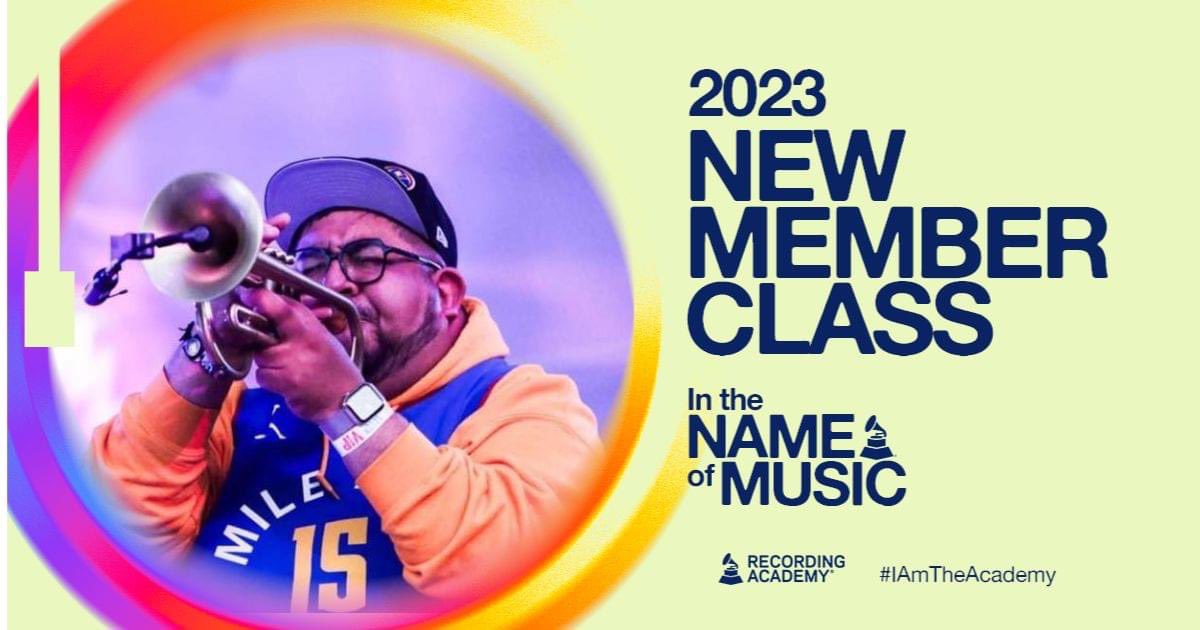 Exciting News! 
Friends and Family!
I have joined countless creators and professionals who serve, celebrate, and advocate in the name of music year-round. It’s an honor be part of this year’s new Recording Academy / GRAMMYs member class. 
#IAmTheAcademy #Grammys #votingmember