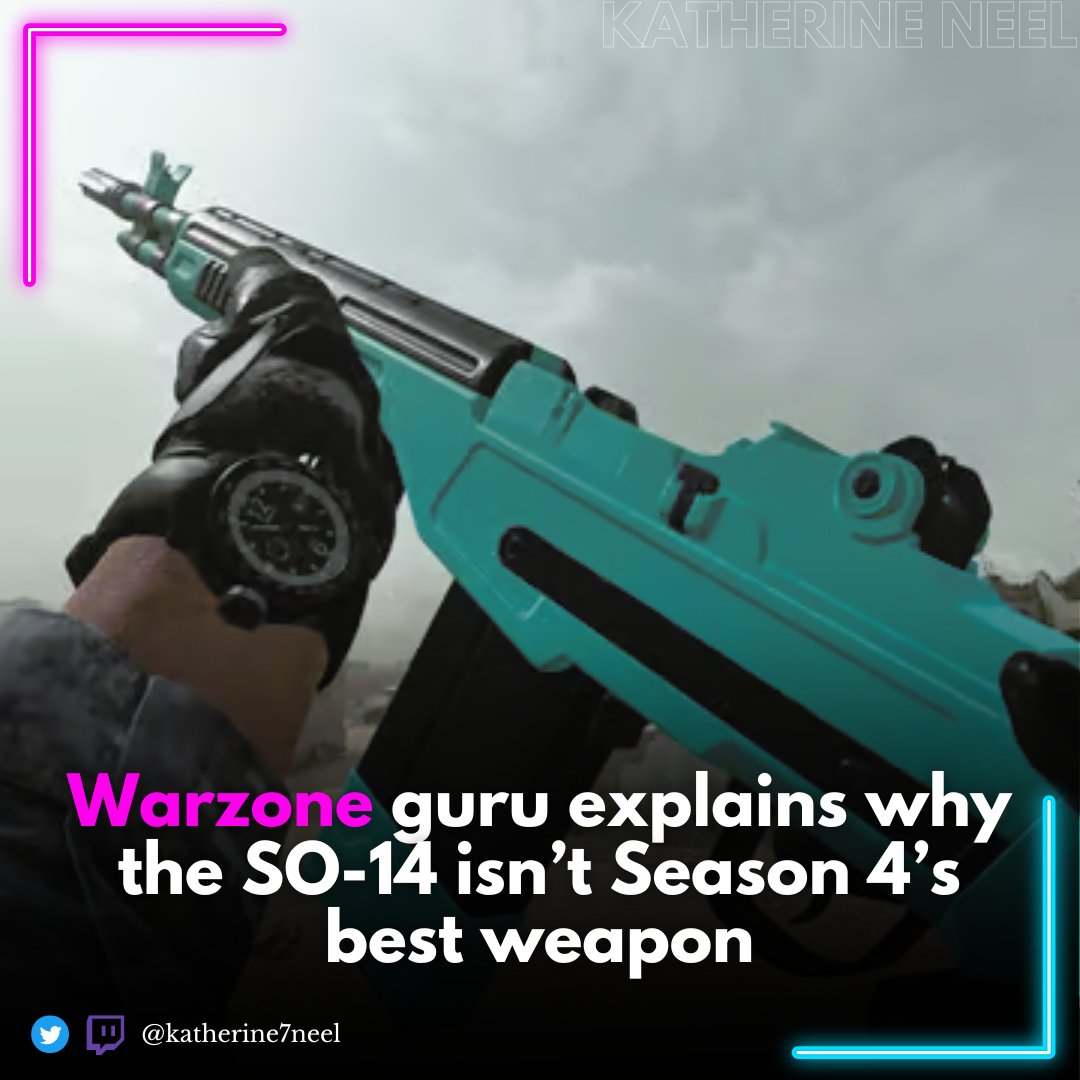 katherine7neel's tweet image. TrueGameData's analysis of SO-14 in Warzone Season 4 reveals it falls short of the infamous DMR-14 meta. Don't believe the hype, other weapons might outshine it! 🎮💥 #Warzone #GamingAnalysis #WeaponMeta #kickstream #twitchaffiliate