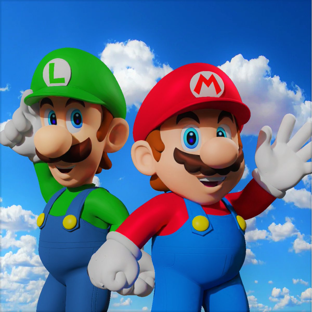 Tried out the @SRWProject models, and my God, They are amazing, #SuperMario #SuperMarioBros #Blender3D #BlenderCycles #SuperMarioBrosWonder #Mario #Luigi #MarioMario #LuigiMario #Nintendo