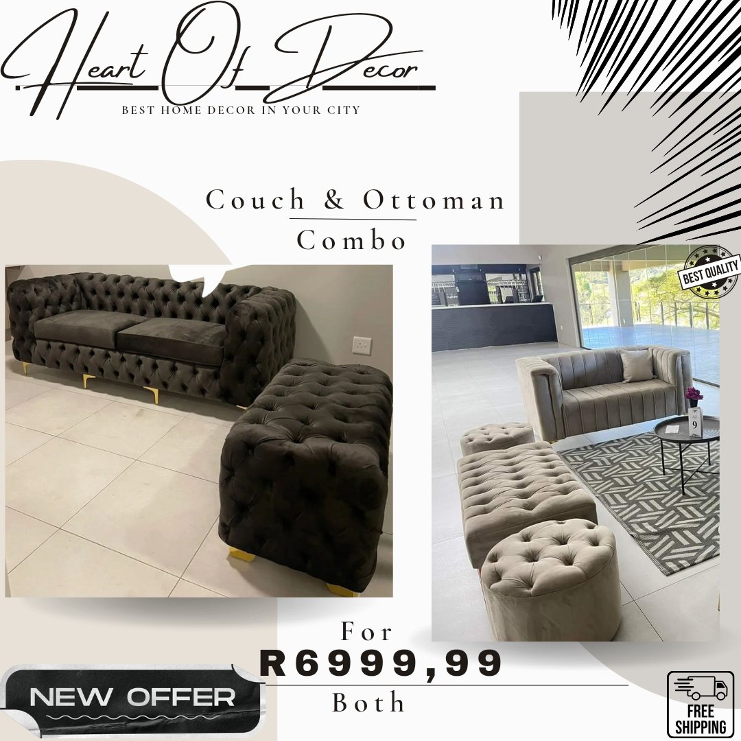 MN_Heart Of Decor on Twitter "🚚🏘️Presenting our online sale on couches