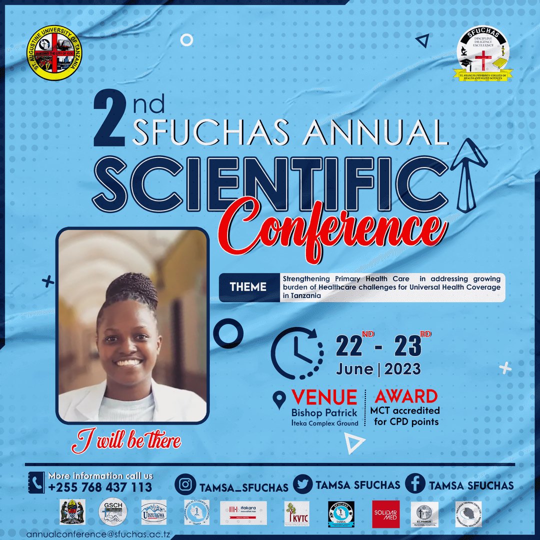 Finally, the long wait is over... It is in few hours  to go that we will start our conference activities, I will be there... What about you?
<a href="/Tamsa_Sfuchas/">TAMSA SFUCHAS</a> <a href="/tamsatanzania/">TAMSA Tanzania</a>