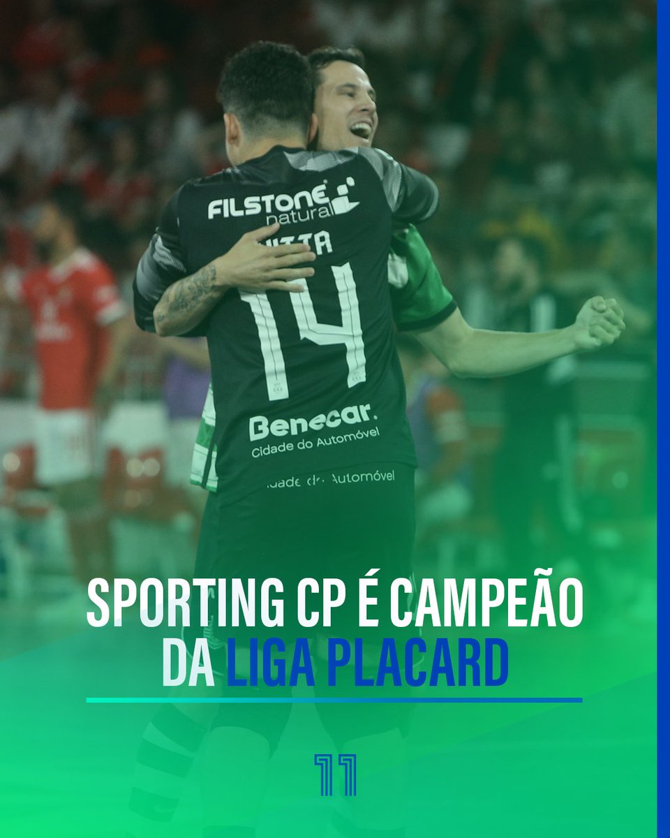O leão é o rei da quadra 🦁 O Sporting CP vence o Jogo 4 e é tricampeão da #LigaPlacard!

#Canal11 #FutebolEmPortuguês