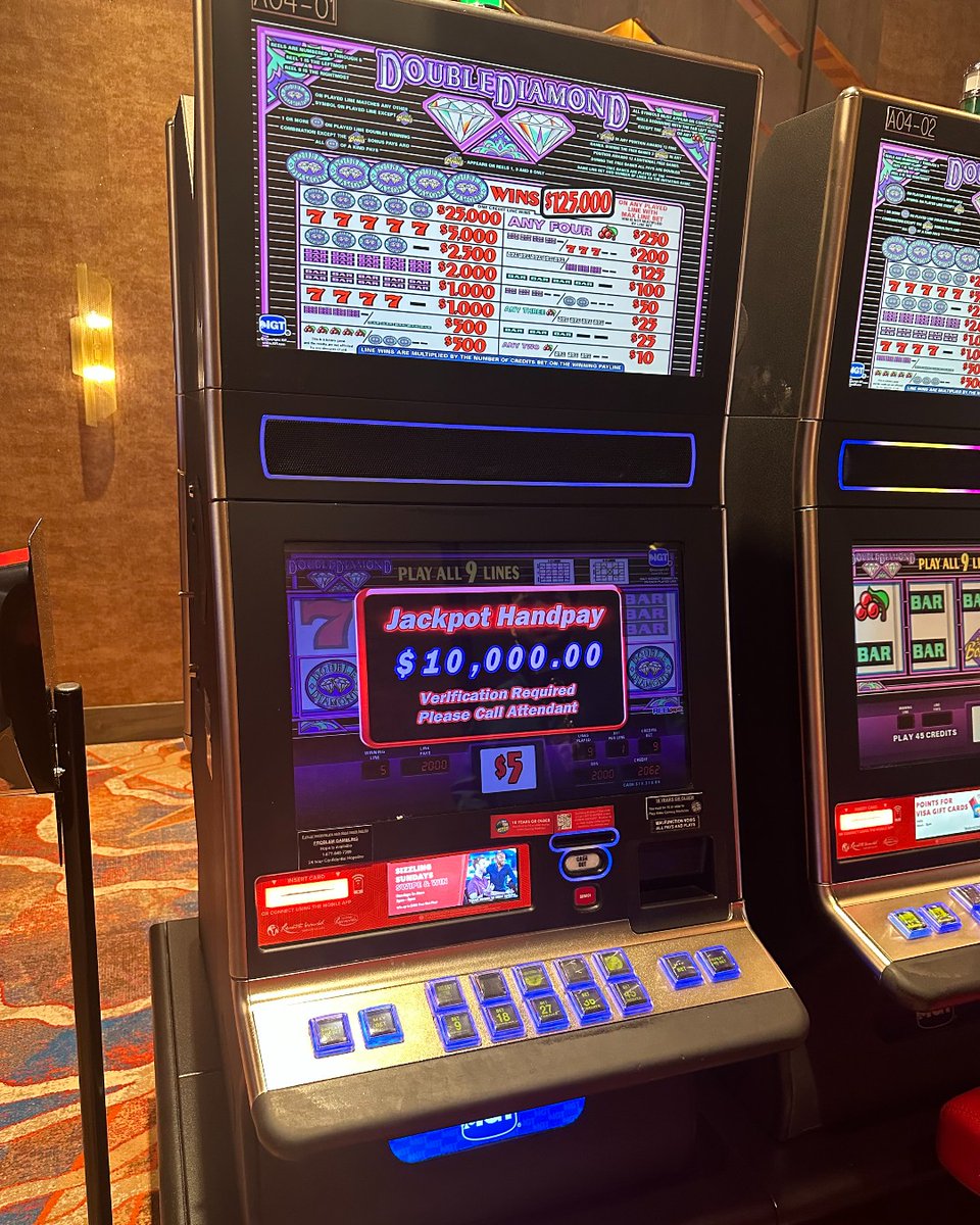 resortsworld_hv's tweet photo. Kicking off the first day of Summer with these awesome jackpots ๐ค Huff N' More Puff by Light & Wonder and Double Diamond by @IGTGamingNA were both hot this week! ๐ฐ
#ItsaNewWorld #BringYourFriends #RWHV #RWHudsonValley #WinningWednesday #HuffNMorePuff #DoubleDiamond https://t.co/5Px27I6FO8