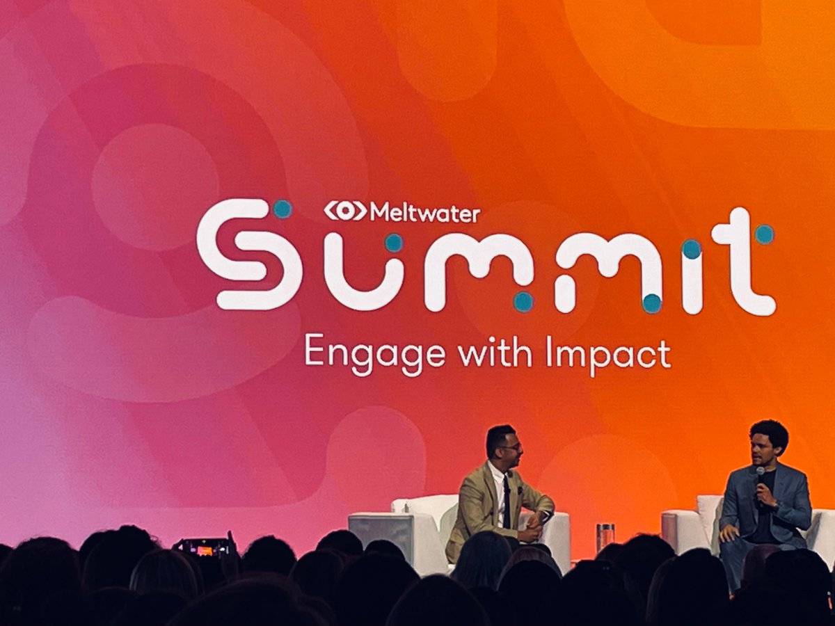 Soundbite of the day by <a href="/Trevornoah/">Trevor Noah</a>: "There is no guarantee of success but there is definitely a guarantee of unhappiness if you choose to work with assholes." #MeltwaterSummit <a href="/Meltwater/">Meltwater</a> #hardtruths