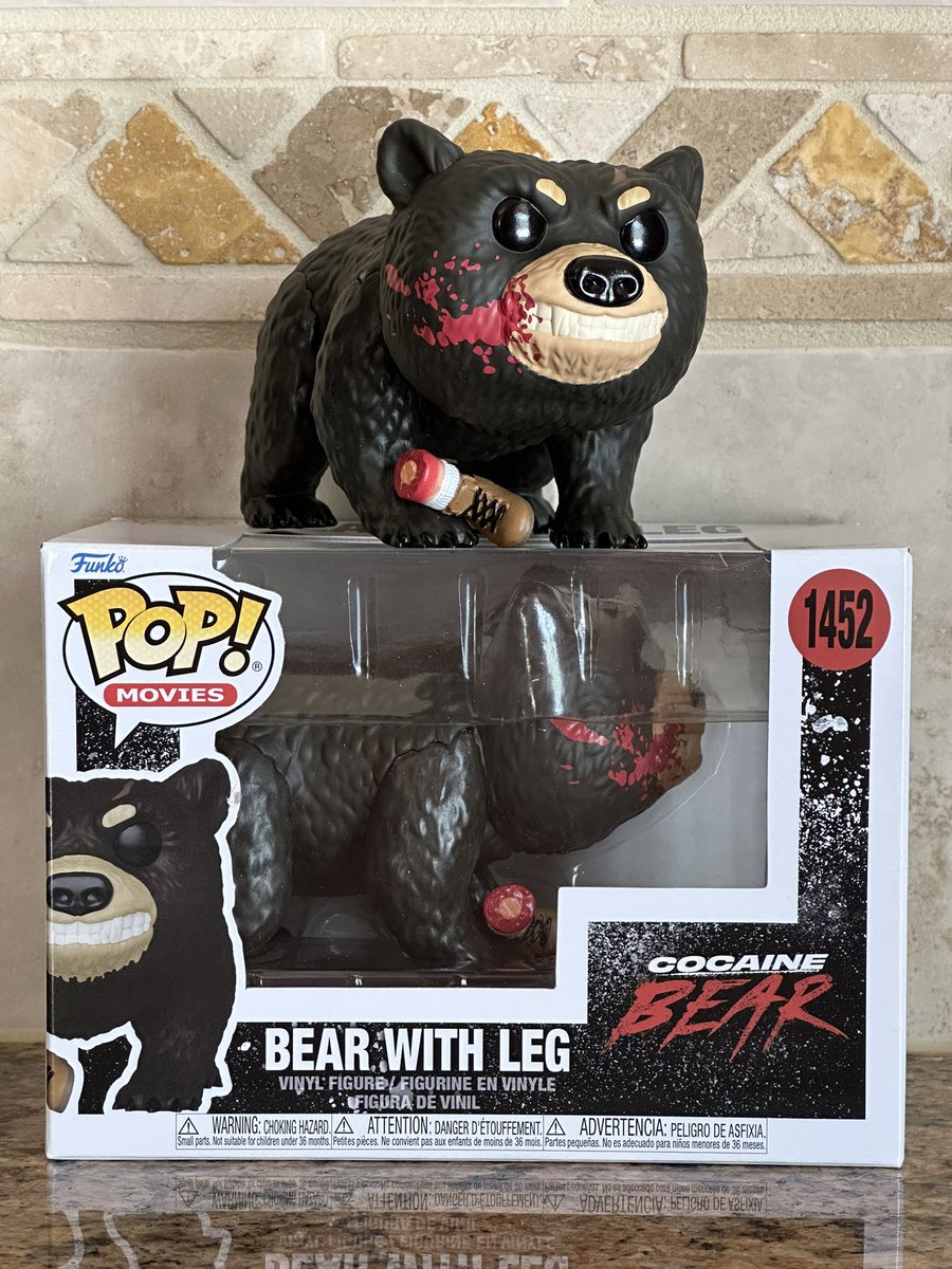 Picked up Cocaine Bear!
.
#Bear #CocaineBear #Funko #FunkoPop #Collectibles #DisTrackers