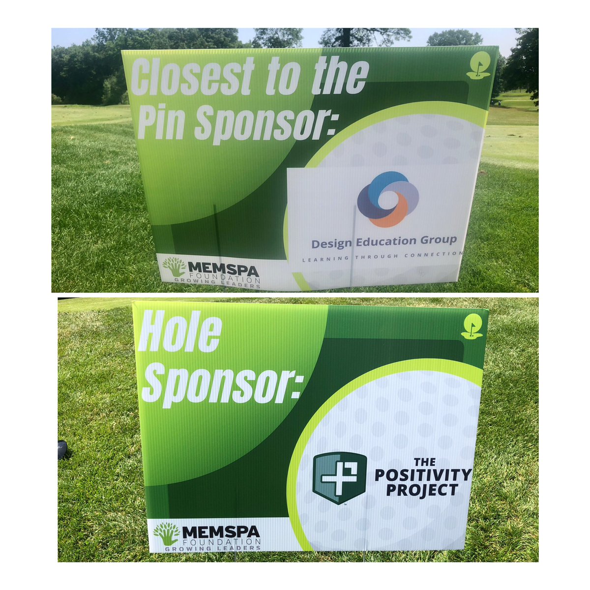 Had a wonderful time supporting the @MEMSPA Foundation with some great leaders across the state today!  Thousands raised for kids and schools!  

Thank you to all our sponsors, especially @DesignEduGroup & @PosProject, and all the golfers! #miched #MEMSPAchat