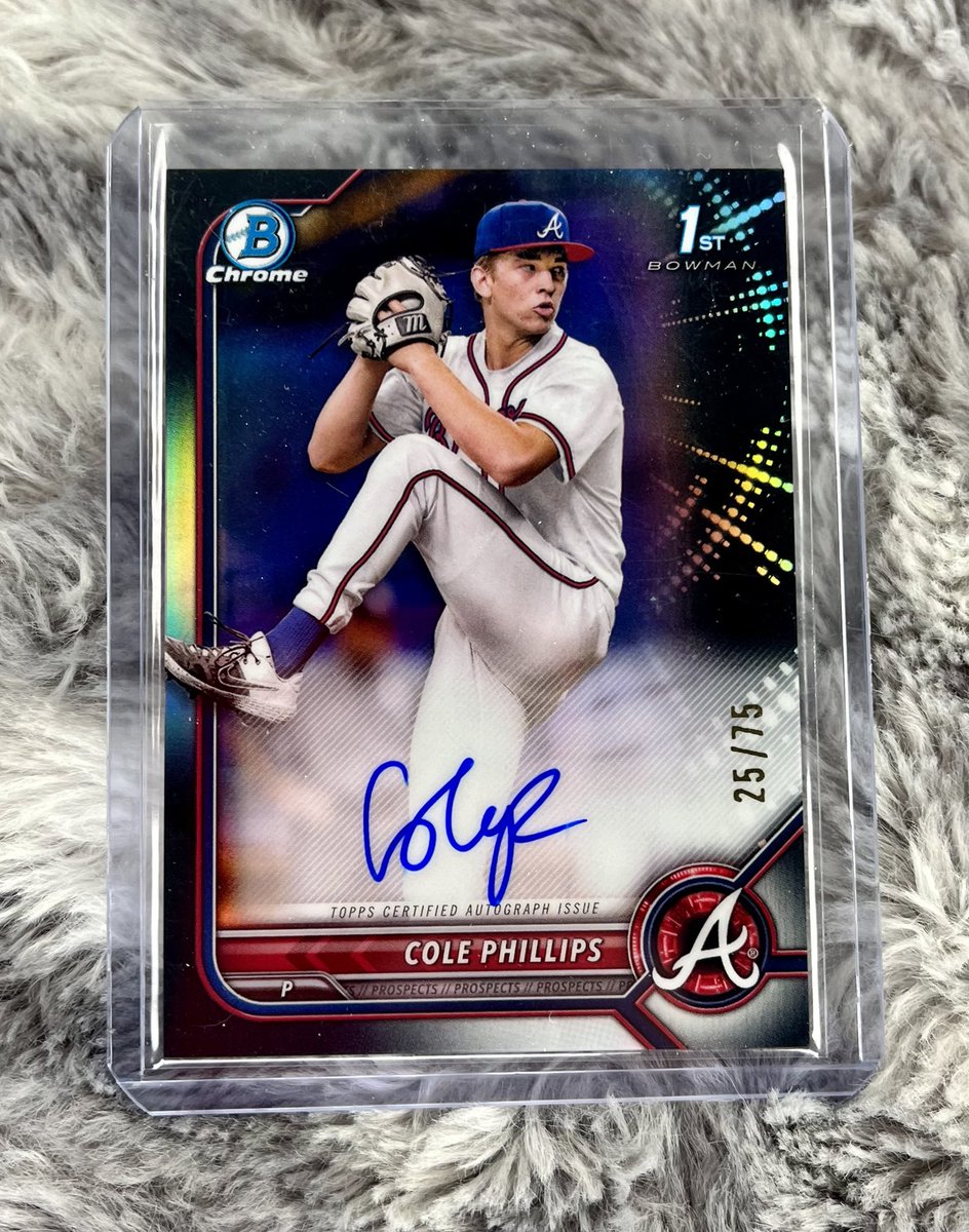 Cole Phillips 🤩 #ForTheA #whodoyoucollect #baseballcards