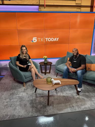 My interview with @adrianalopeztv NBC Texas Today! Discussing the Power of Perseverance! Show airs 6-27 at 11:30 am #iPersevere #motivation