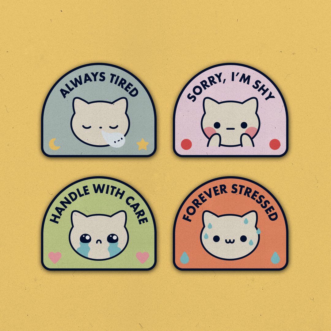 omgkoneko's tweet photo. Working on some new patches - which one is you? https://t.co/RinuZvbCzI