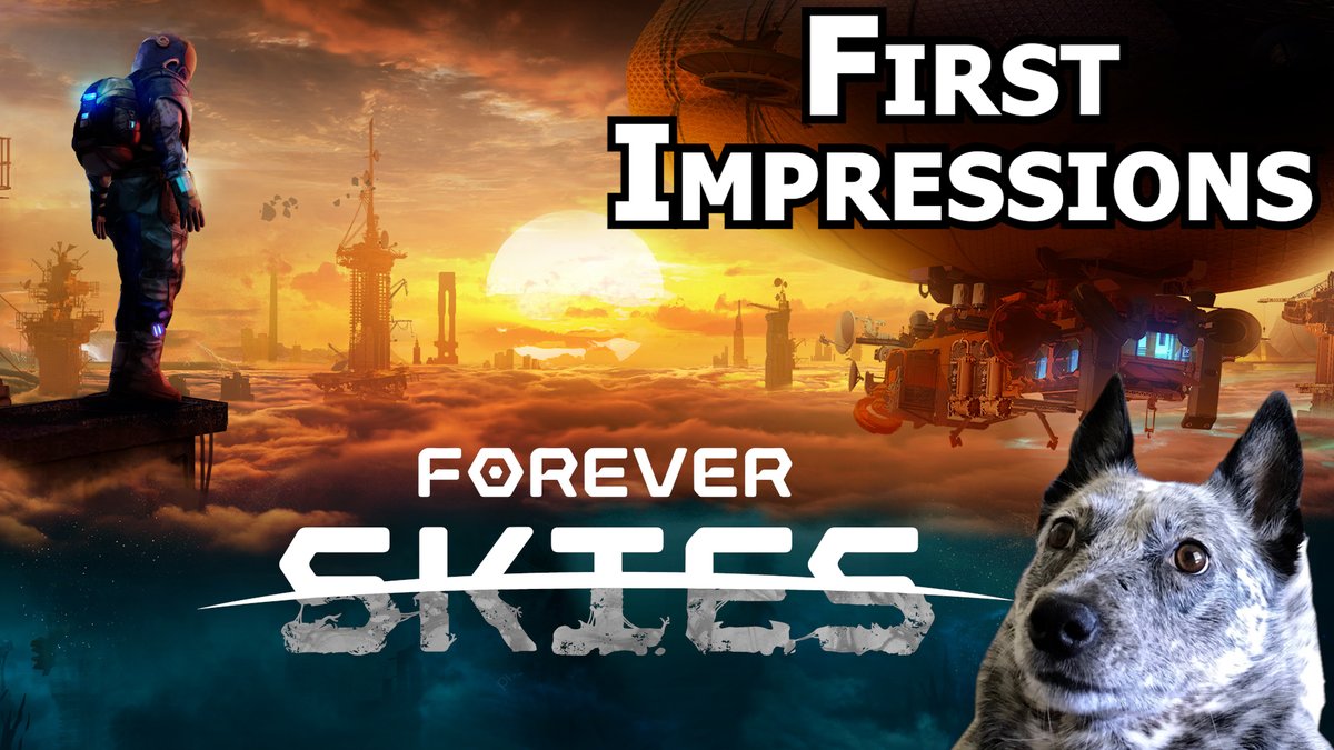 DakExpress's tweet photo. first impressions of @flyforeverskies (BLIMPS in the apocalypse!) link⬇️ it releases tomorrow on @Steam https://t.co/gtJkTveF2U