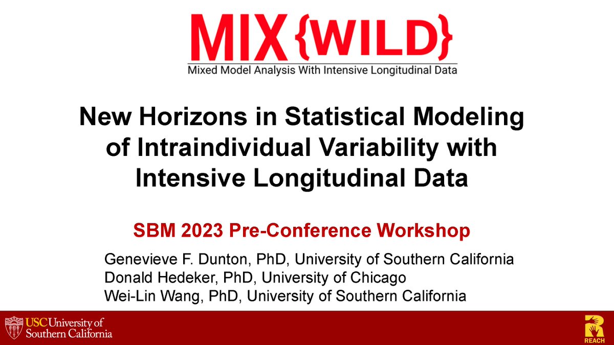 Genevieve Dunton, PhD, MPH (@genevievedunton) on Twitter photo Our SBM MixWILD workshop slides are now available. MixWILD is a free software for mixed-effects location-scale modeling of Intensive Longitudinal Data. Check them out! <a href="/SBMDigitalHlth/">SBMDigitalHealth</a> <a href="/Sweeptime/">Wei-Lin Wang</a> <a href="/EldinDzubur/">Eldin Dzubur</a> <a href="/AdityaPonnada/">Aditya Ponnada</a> <a href="/Bridgette_Do/">Bridgette Do, PhD, MPH</a> reach-lab.github.io/MixWildGUI/res… Our SBM MixWILD workshop slides are now available. MixWILD is a free software for mixed-effects location-scale modeling of Intensive Longitudinal Data. Check them out! <a href="/SBMDigitalHlth/">SBMDigitalHealth</a> <a href="/Sweeptime/">Wei-Lin Wang</a> <a href="/EldinDzubur/">Eldin Dzubur</a> <a href="/AdityaPonnada/">Aditya Ponnada</a> <a href="/Bridgette_Do/">Bridgette Do, PhD, MPH</a> reach-lab.github.io/MixWildGUI/res…