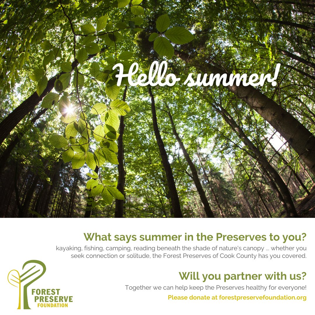 Forest Preserve Foundation (@ForestPresFund) / X