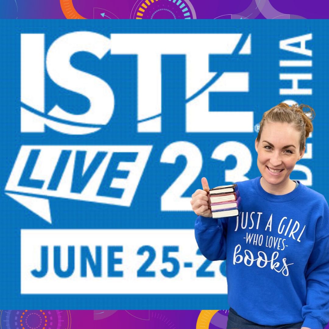 I’m going to #ISTELive 23 in Philadelphia!! This is my first ISTE conference in person. Give me all the tips and tricks. I heard “business cards” to give out for drawings and contact info. Anything else? 🎉🎉#ISTELive23 #elementarylibraries #edtech #mediaspecialist