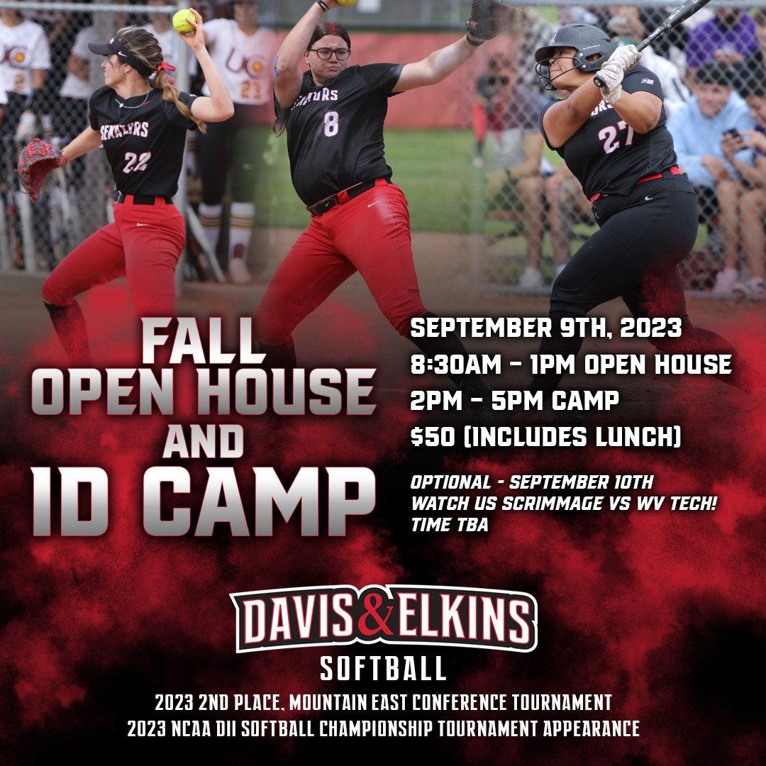 🥎🚨CAMP ANNOUNCEMENT🚨🥎
Come join our amazing players and coaches this Sept for an opportunity to see our campus and show off your skills at our 2023 ID Camp. 👉🏼 docs.google.com/forms/d/e/1FAI…
#DEfendthehills #FutureSens #RollSens #uncommitted #softball #unit