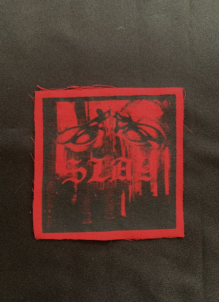 gothcrab's tweet photo. selling some patches designed by me and printed by my wuv @freddy_thomas1 

$5 each
we have about 15 of each of the red designs and all the neon ones are numbered! 
(two more designs are on the way :3 ) https://t.co/2aCVRcl6jS