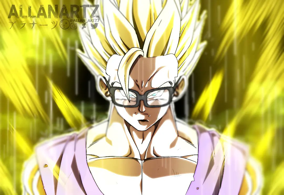 redraw of super saiyajin gohan from dbs super hero, i made it to get into the legends vibe. 

if you liked pls  ❤️ and 🔁
.
.
.
#dbssuperhero #gohan #DBLegends