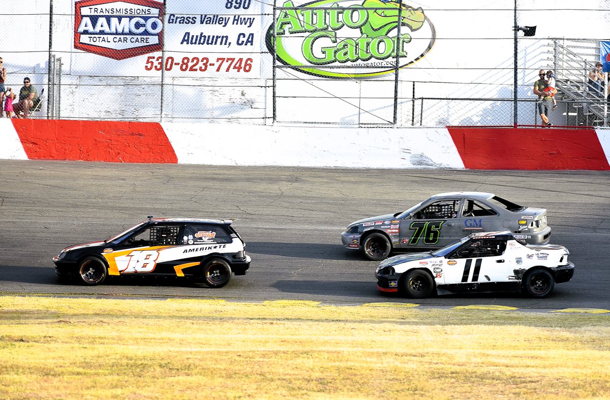 #NASCAR racing returns as part of the Placer Co. Fair at AAS this Saturday 7/24! Don’t miss the thrills of the #NASCAR JM Environmental Wild West Super Series, Velocity Solar Mods, the NAPA Riebes Auto Parts Super Stocks, and F4's!

⏲️ 6:00 p.m. PT
🎟️ shorturl.at/pFGR5
