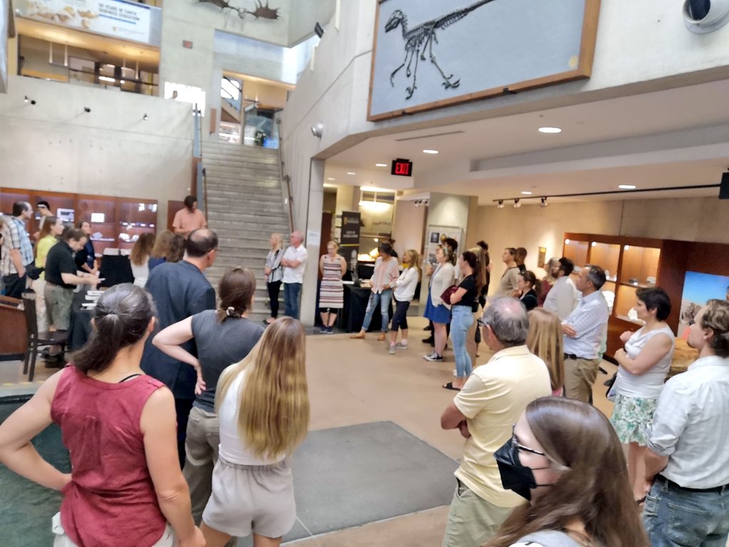 rjasonthompson's tweet photo. Our very own @mdopinheiro delivered a heartfelt #TerritorialAcknowledgement ...followed by words from @UWscidean Bob Lemieux about the @WaterlooSci Dean's Undergraduate Teaching Initiative #DUTI and about Carey Bissonnette as a champion of a positive teaching culture https://t.co/vwoQUP30o6