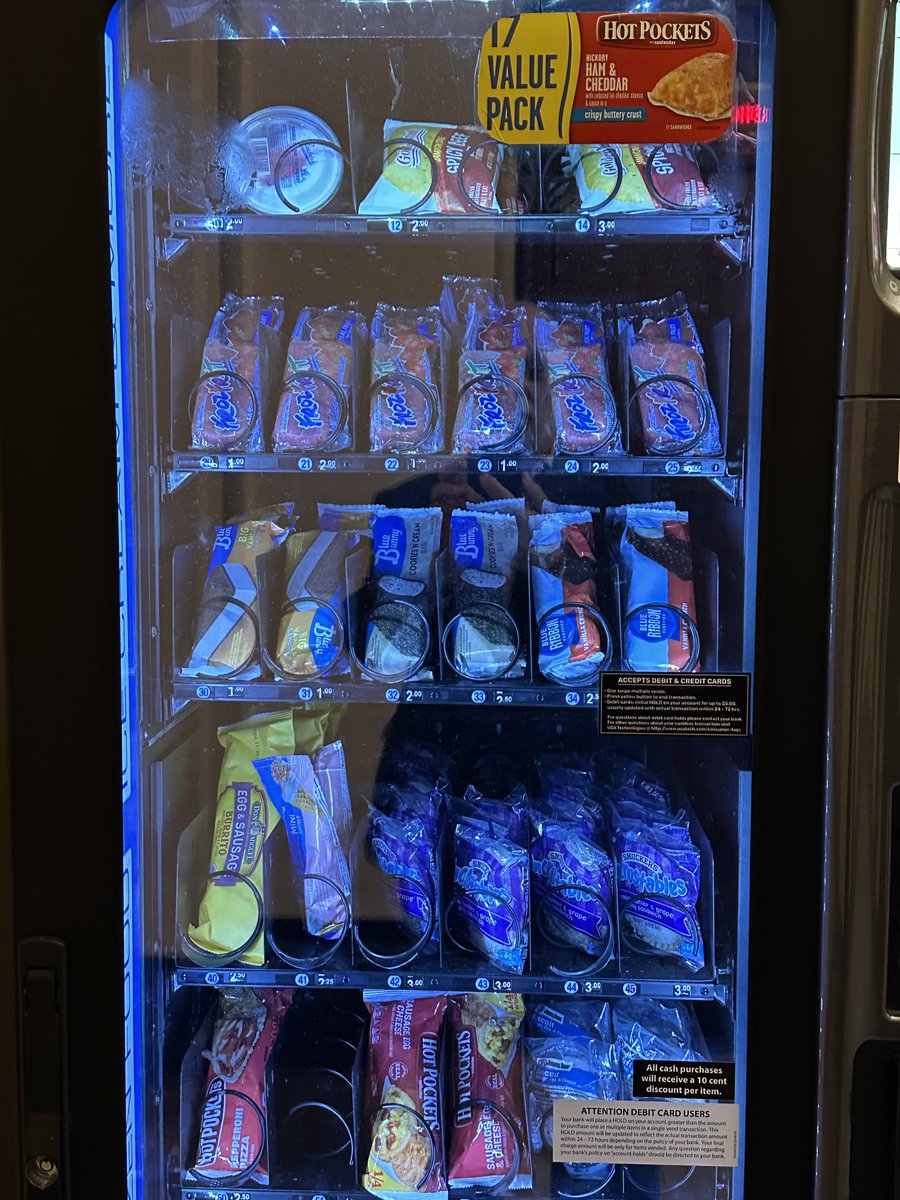 SWexNY's tweet photo. Ice Cream restocked in Capitol vending machine…phew! Thank you ⁦@johnmcdonald108⁩ https://t.co/XWr5sPDXMZ