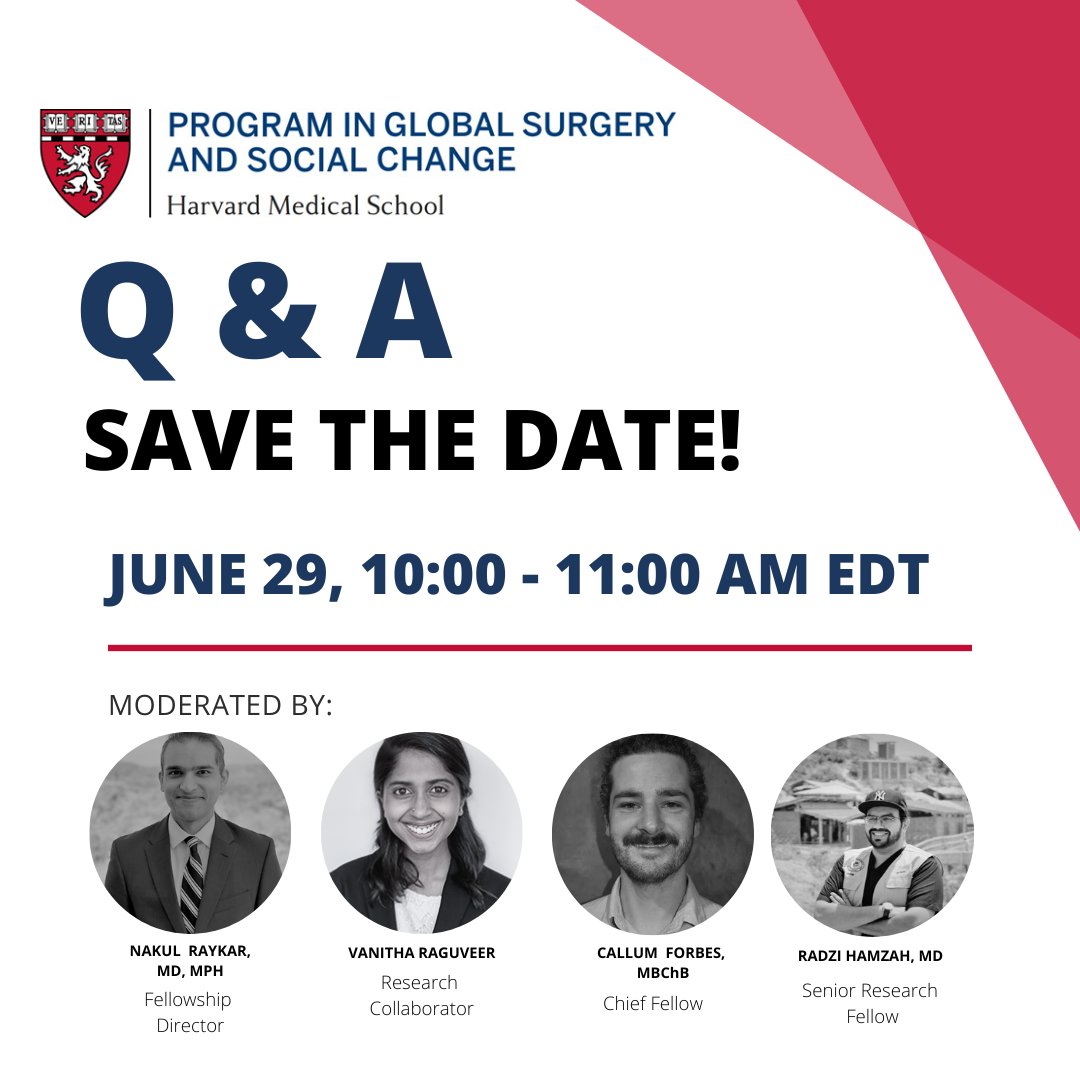 Harvard Global Surgery tweet media