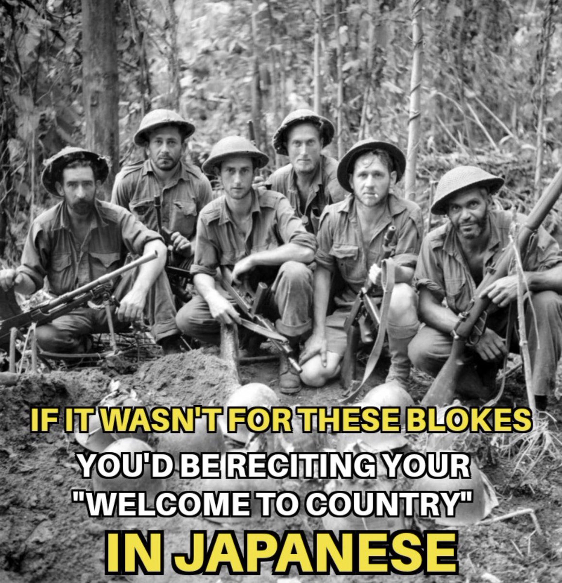 So sick of This Welcome to Country crap.