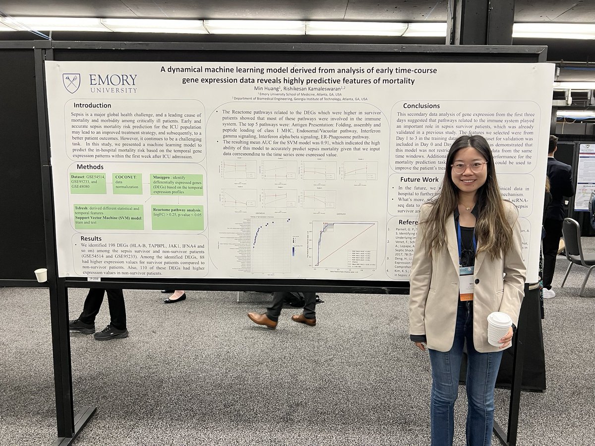 rkamaleswaran's tweet photo. What a fantastic time at the annual #ShockCon @ShockSociety! Two posters and an oral presentation by my amazing students Min, Mehak and Seibi @emorybmi @EmoryUniversity to close it off! Looking forward to the next one in 2024 under new President @melscott98 https://t.co/E3Q6GtCcf6