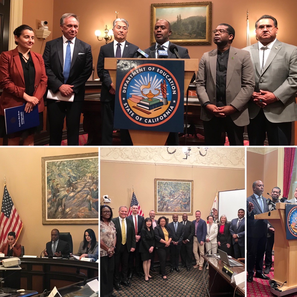 CA Department of Education tweet media