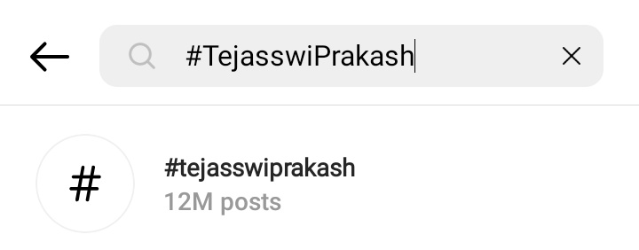 12M posts on #TejasswiPrakash on Instagram, the hardwork insta fans do 👏

#TejasswiPrakash @itsmetejasswi