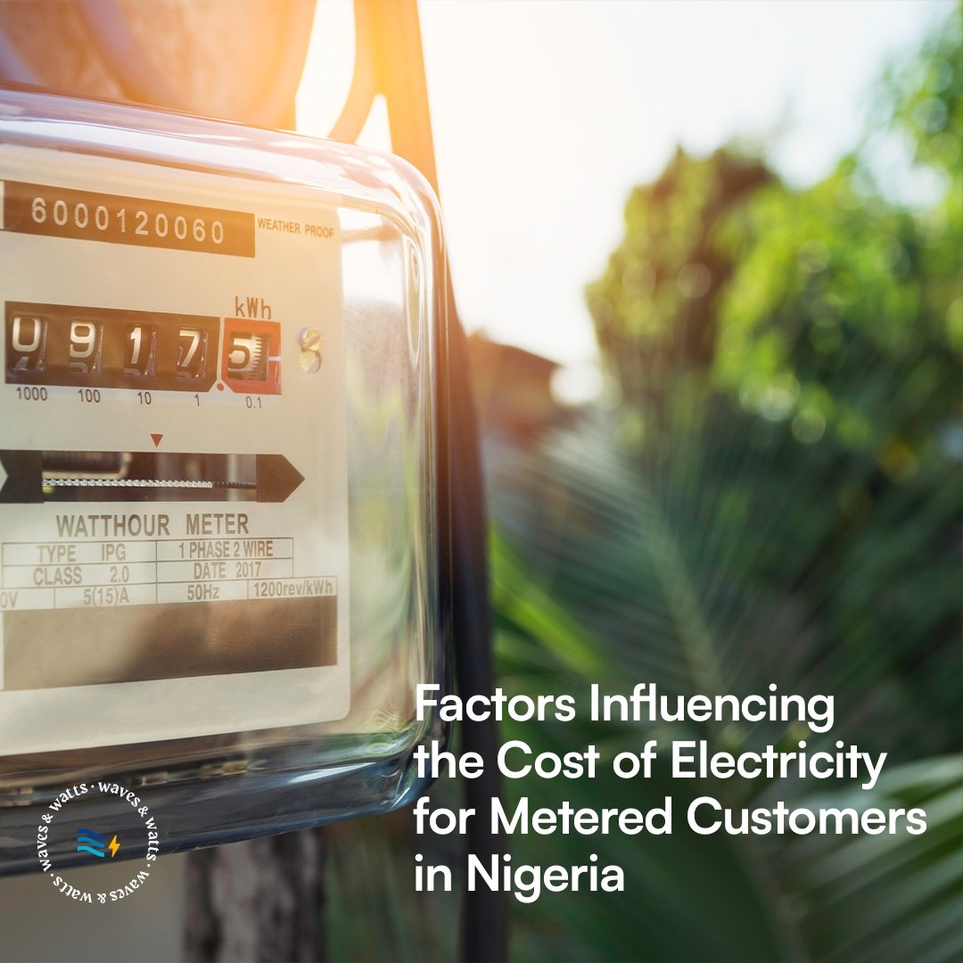 WavesandWatts's tweet photo. What factors influence the cost of electricity in Nigeria? https://t.co/wi2eAGdB2j