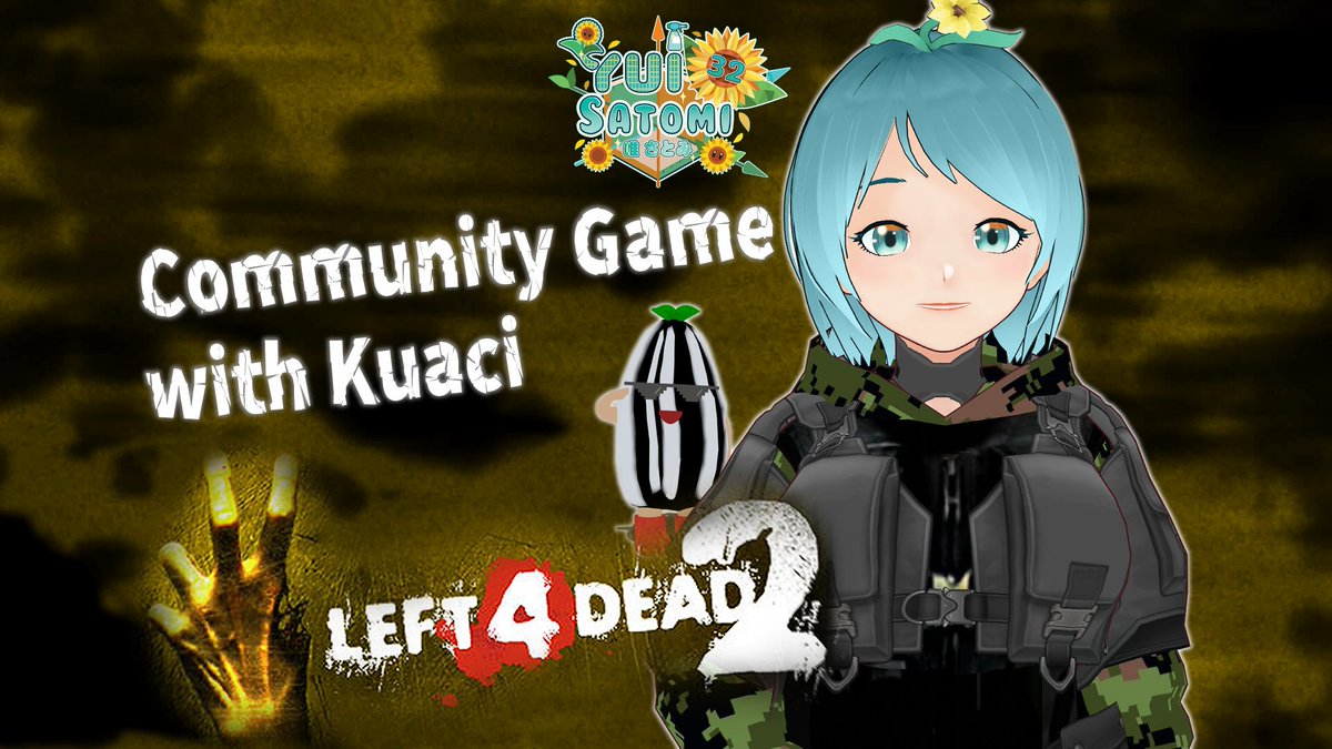 Yui53591329's tweet image. L4D2 Community Game tonight!!
Let&apos;s kill zombies together~ ✨🌻🫡

🌻portal: youtube.com/live/4saia15oQ…

#L4D2 #left4dead2 #communitygame #LEFTFORDEAD #zombiegame #yuiisprettyflower #MyVT #malaysiavtuber