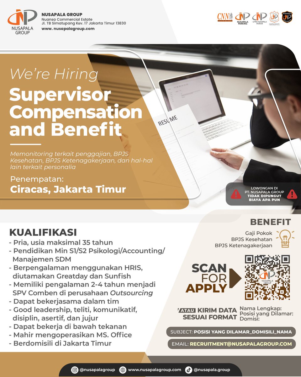 thelastmutant21's tweet photo. Mohon bantuannya min @hrdbacot @apamungkasa @mas_recruiter 
#spv #compensation #benefit #jakartatimur #ciracas #loker #s1 https://t.co/pzCzK3Ibw8
