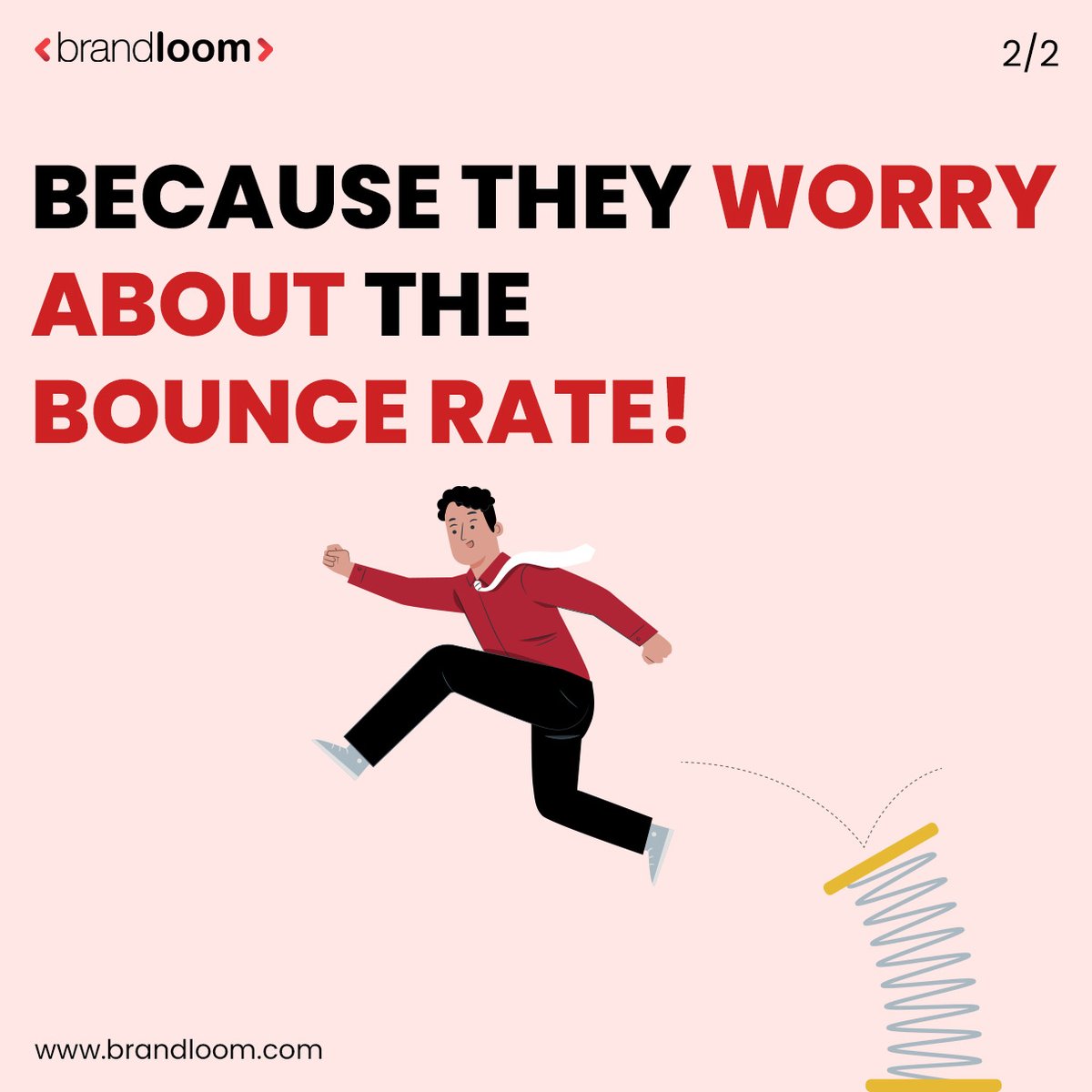 All right, that was bad- but we swear we are really good at reducing your bounce rate.🏀

Talk to us brandloom.com/web-developmen…

#BrandLoom #MarketingHumor #DigitalMarketingLife #BounceRate #WebAnalytics #WebsiteDeveloper